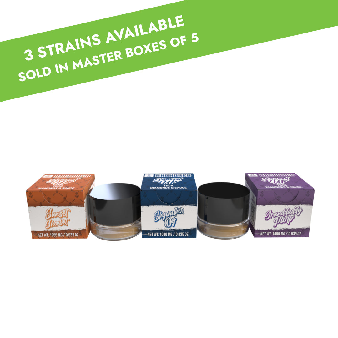 Sauced Up 1g Concentrates - 5 Count Master Box