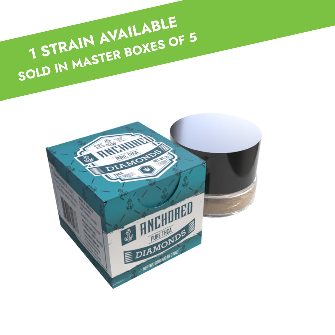 2g THCA Pure Diamonds - 5 Count Master Box
