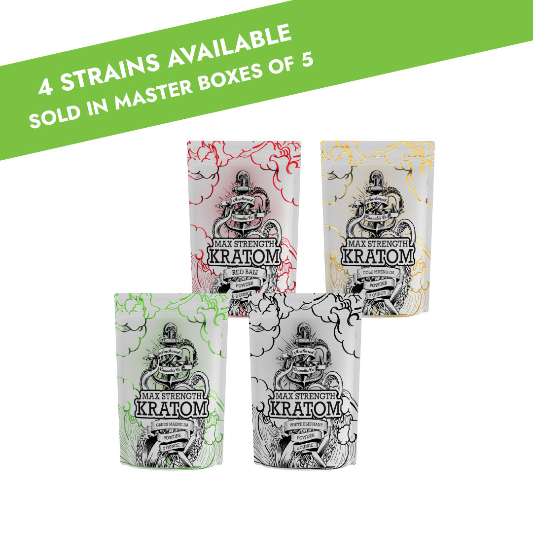 Kratom Powder 2oz Bags - 5 Count Master Box