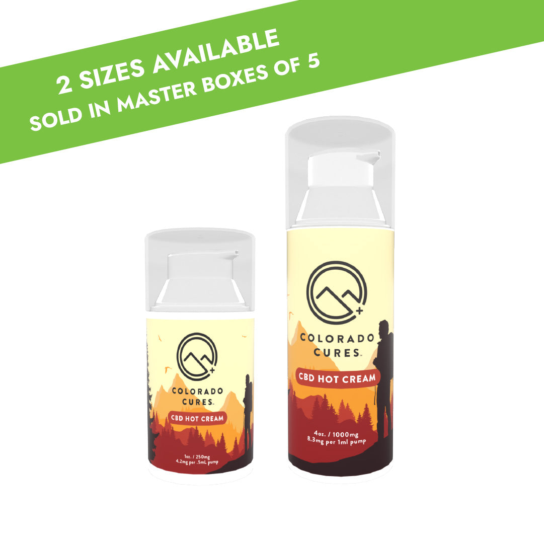 CBD Hot Creams - 5 Count Master Box