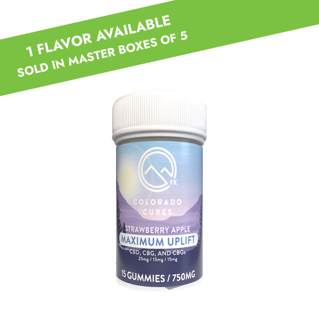 Maximum Uplift Gummies 750mg - 5 Count Master Box