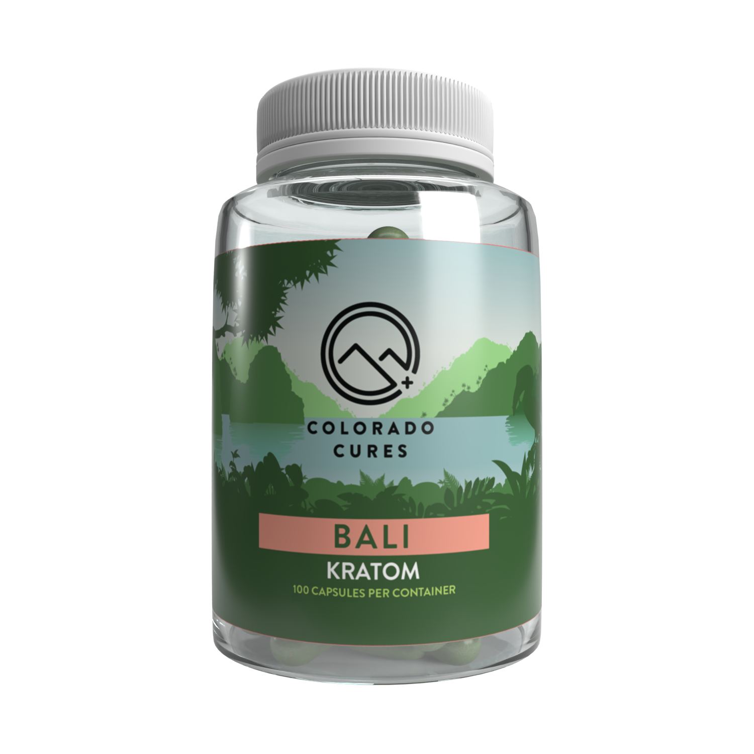 Kratom Capsules 100ct Jar - 5 Count Master Box