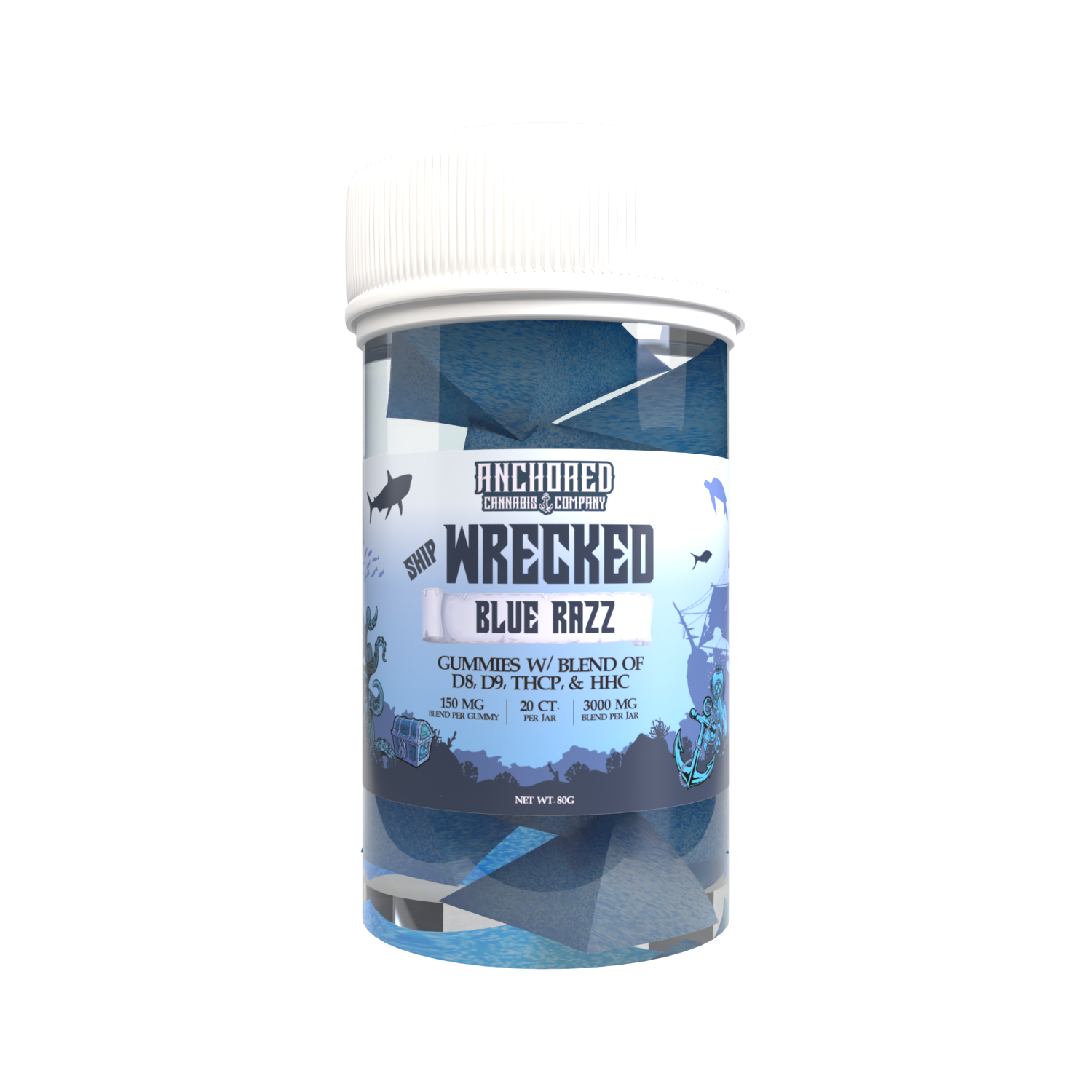Shipwrecked Gummies 3000mg - 5 Count Master Box