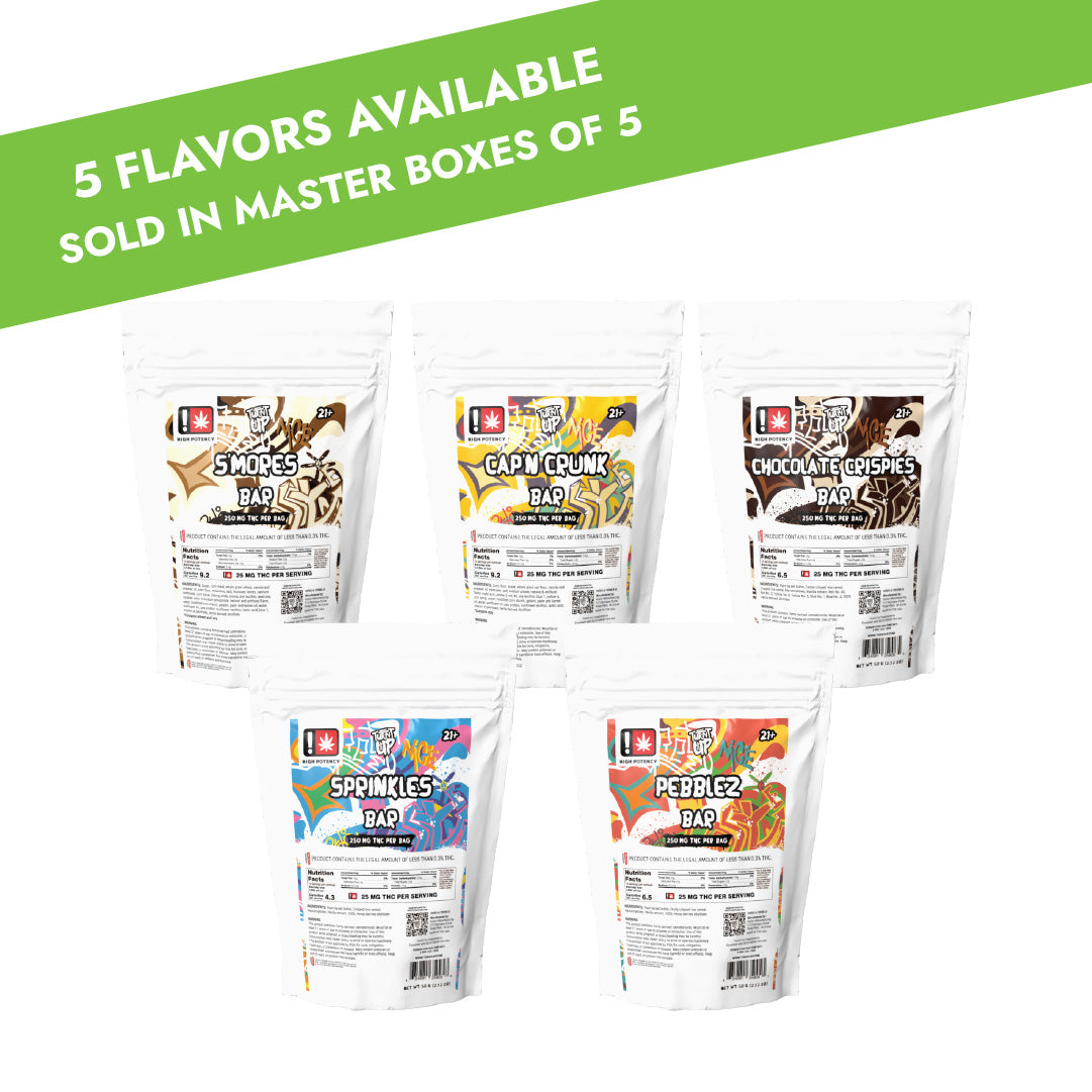 Cereal Bars 250mg - 5 Count Master Box