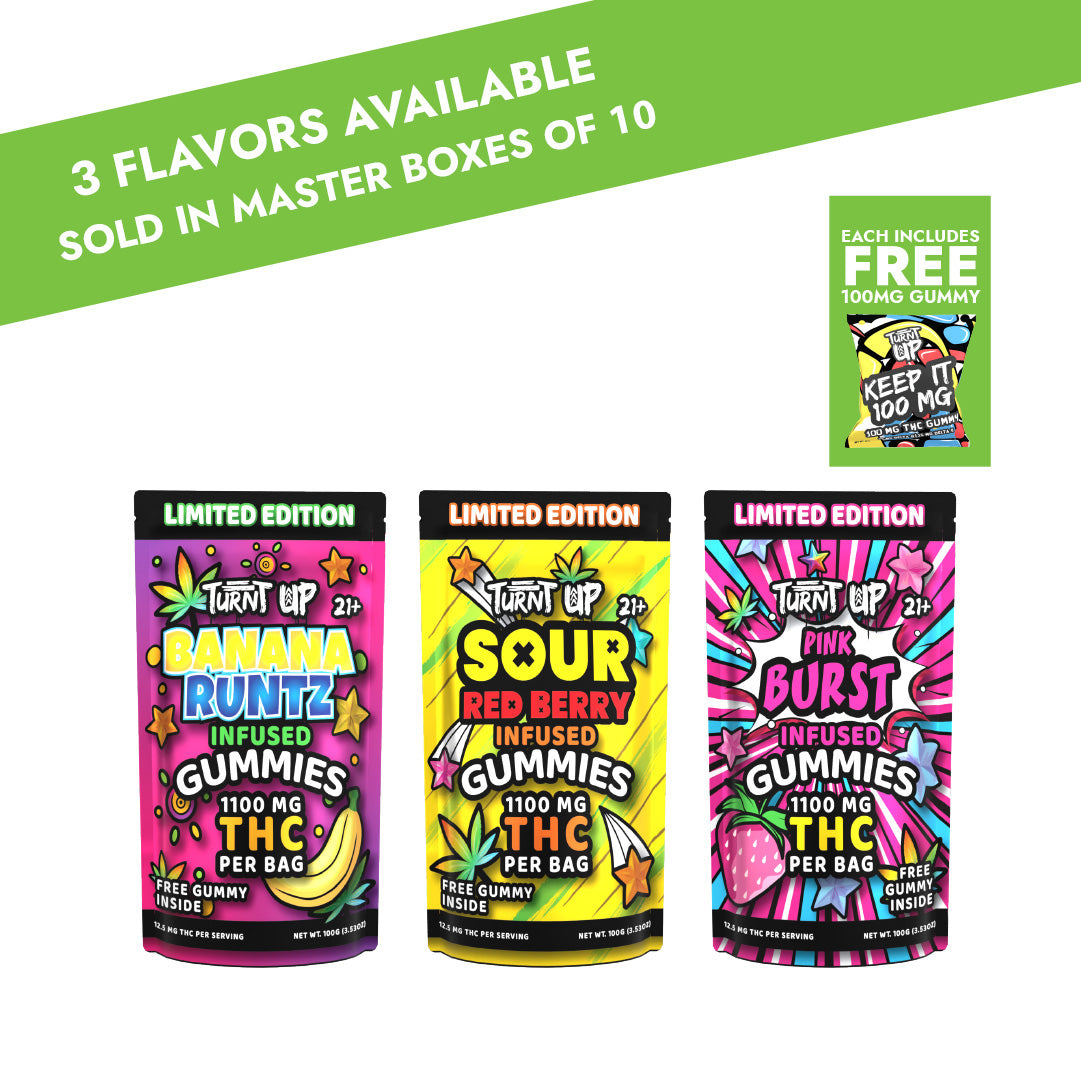 Limited Edition Gummy Bags - 10 Count Master Box