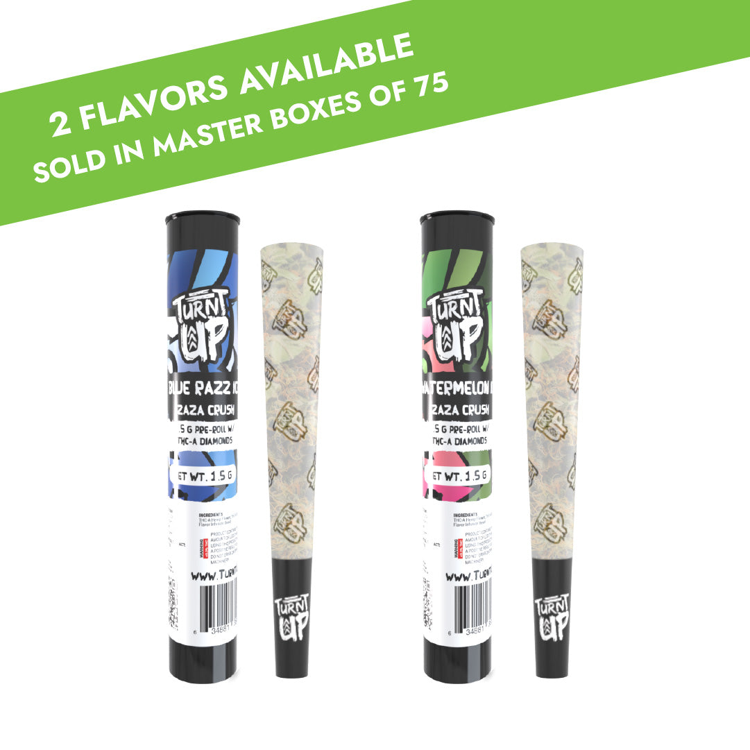 THCA ZaZa Crush Pre-Rolls - 75 Count Master Box