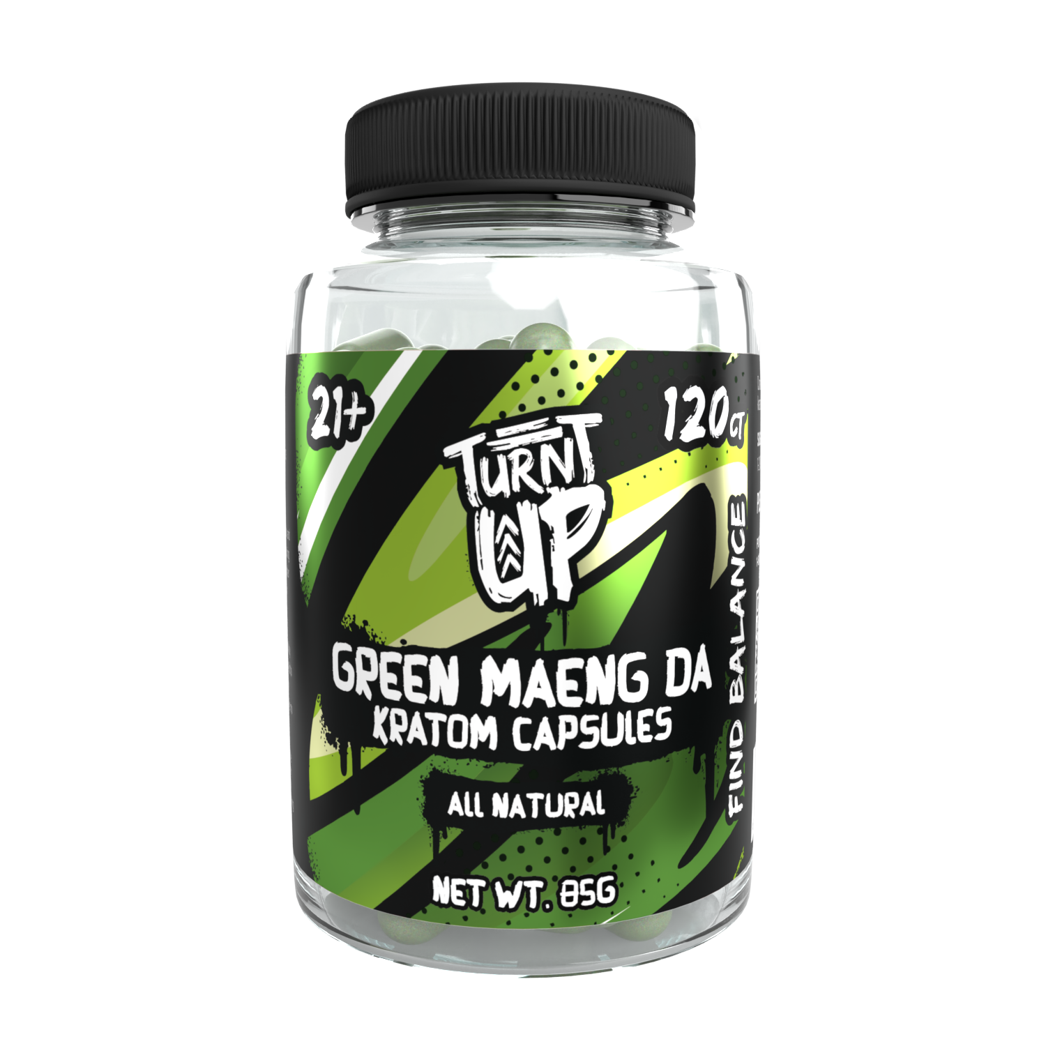 Kratom Capsules 120ct - 12 Count Master Case