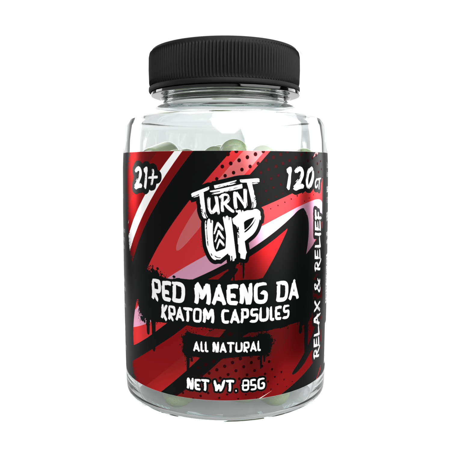 Kratom Capsules 120ct - 12 Count Master Case