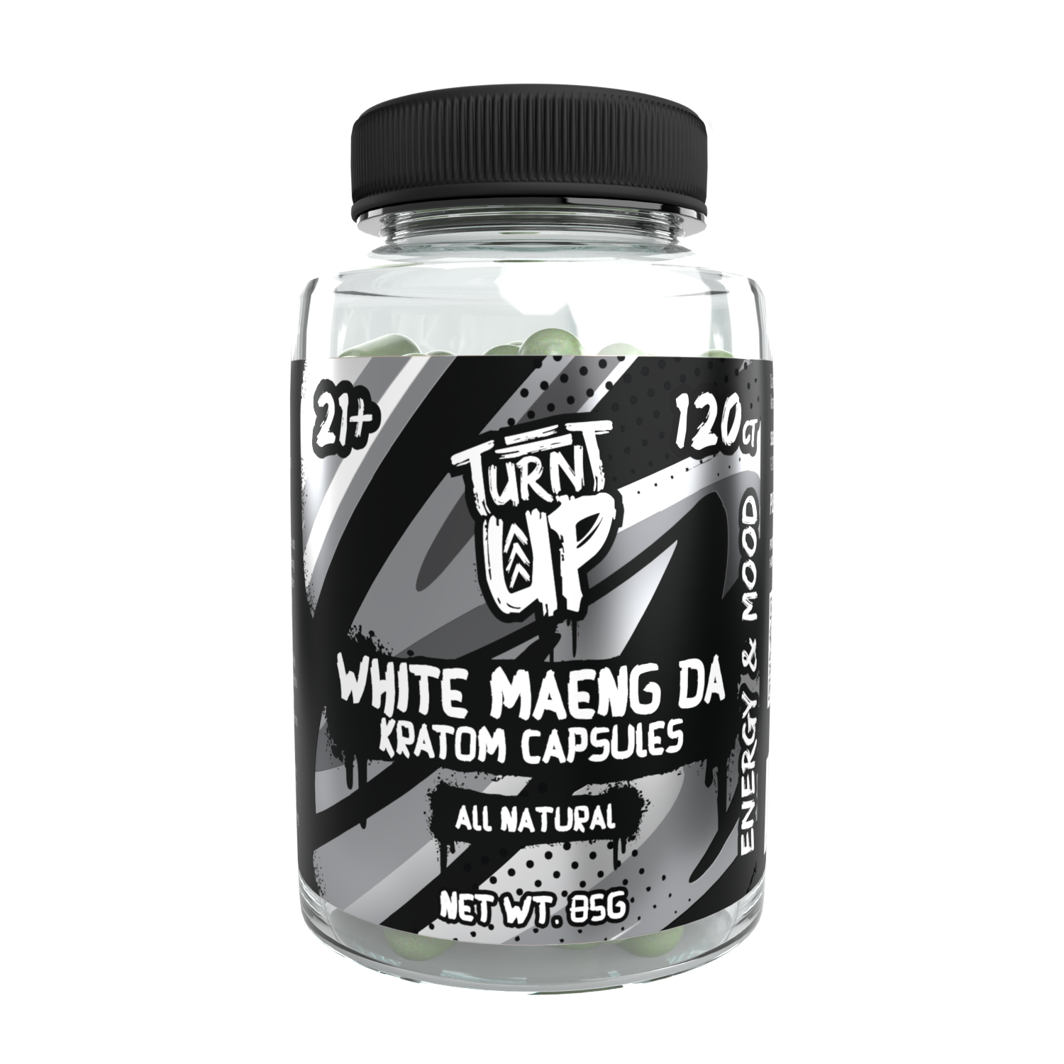 Kratom Capsules 120ct - 12 Count Master Case