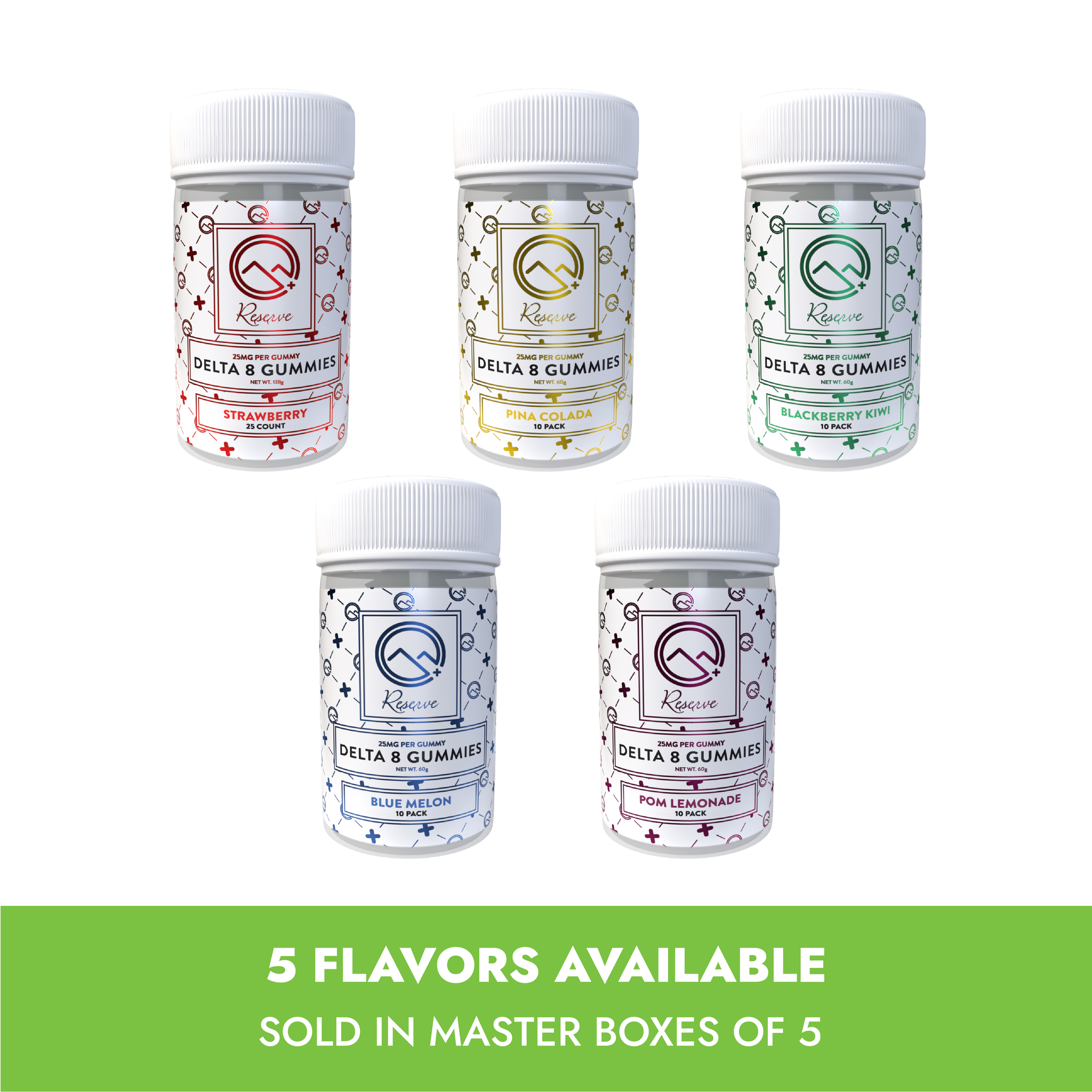 D8 Gummies - 5 Count Master Box